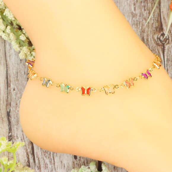 "Dainty Anklet for Women – Elegant Everyday Jewelry & Perfect Gift | MLCRC1208 - Picture 4 of 10